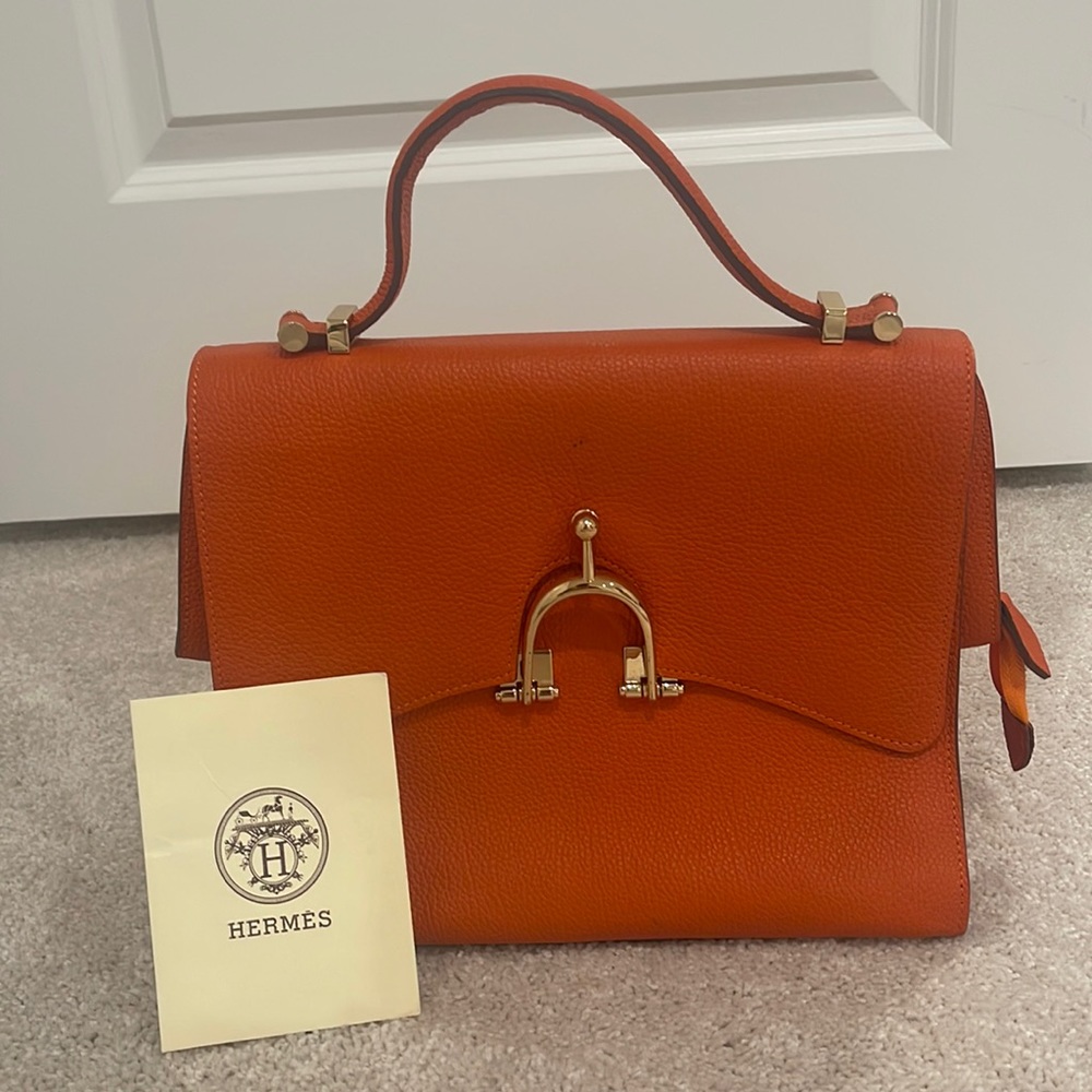 Orange Hermes Bag